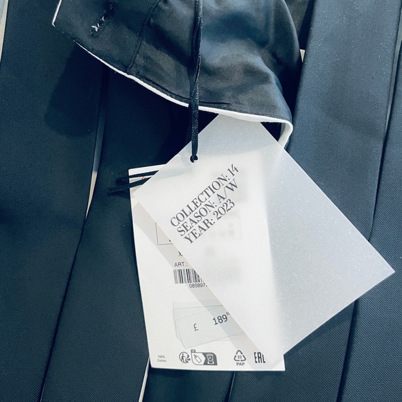 ZARA Box Pleated Wool Midi/Maxi Limited Edition Dress - Picture 14 of 14